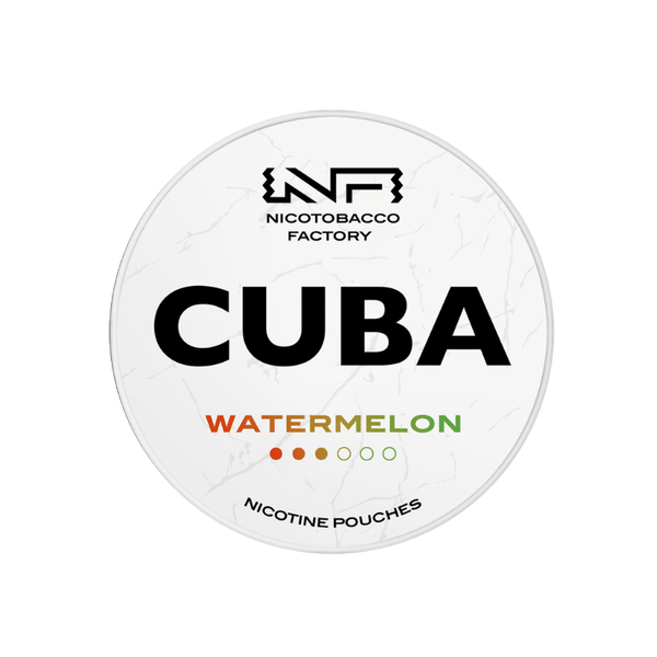 CUBA White Watermelon 16mg │ Nicotine Pouches